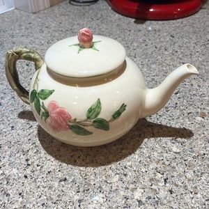 Collectible - Vintage Franciscan Desert Rose Tea Pot earthenware fr California